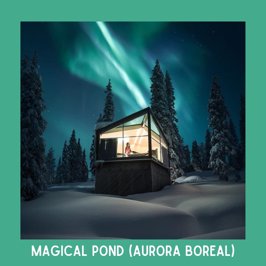Hotel Magical Pond (Aurora Boreal)