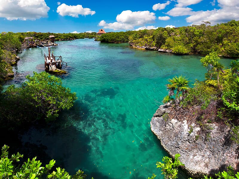 Os Parques X em Cancun