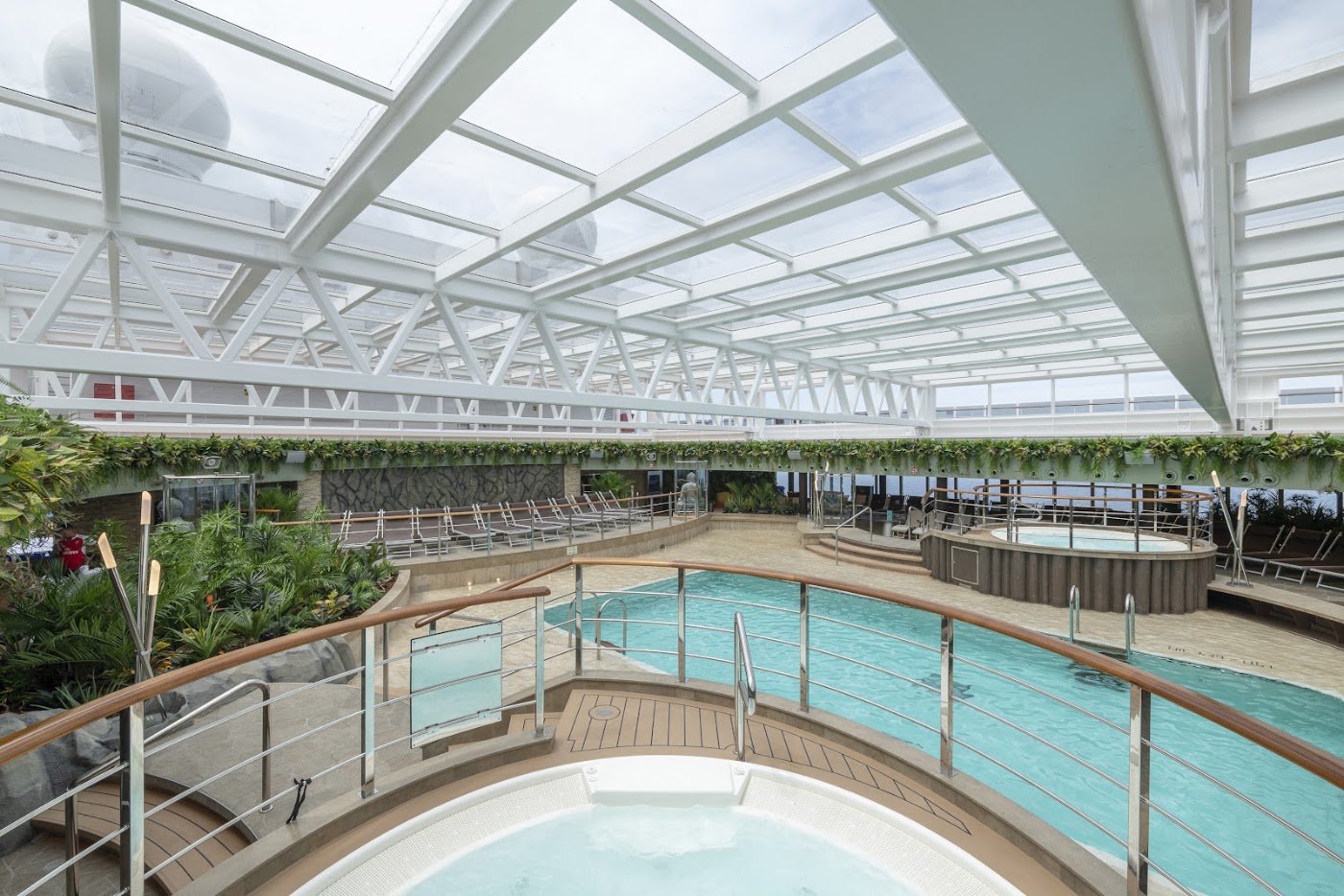 Piscinas, Solarium e Parque Aquático